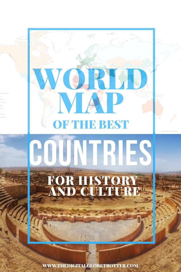 World Map of The Most Historically Rich Destinations, Through The Eyes of a Man Who Visited Them All - #budgettravel #traveldestinations #travel #traveling #nomads #howtotravel #travelguide #digitalnomad #travelblog #blogger #travelmore #wunderlust #dreams #traveleurope #travelasia #travelusa #travels #dreamtravels #globetrotter #countrycounters #allthecountries #whereivebeen