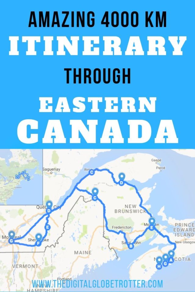 eastern canada camping road trip
