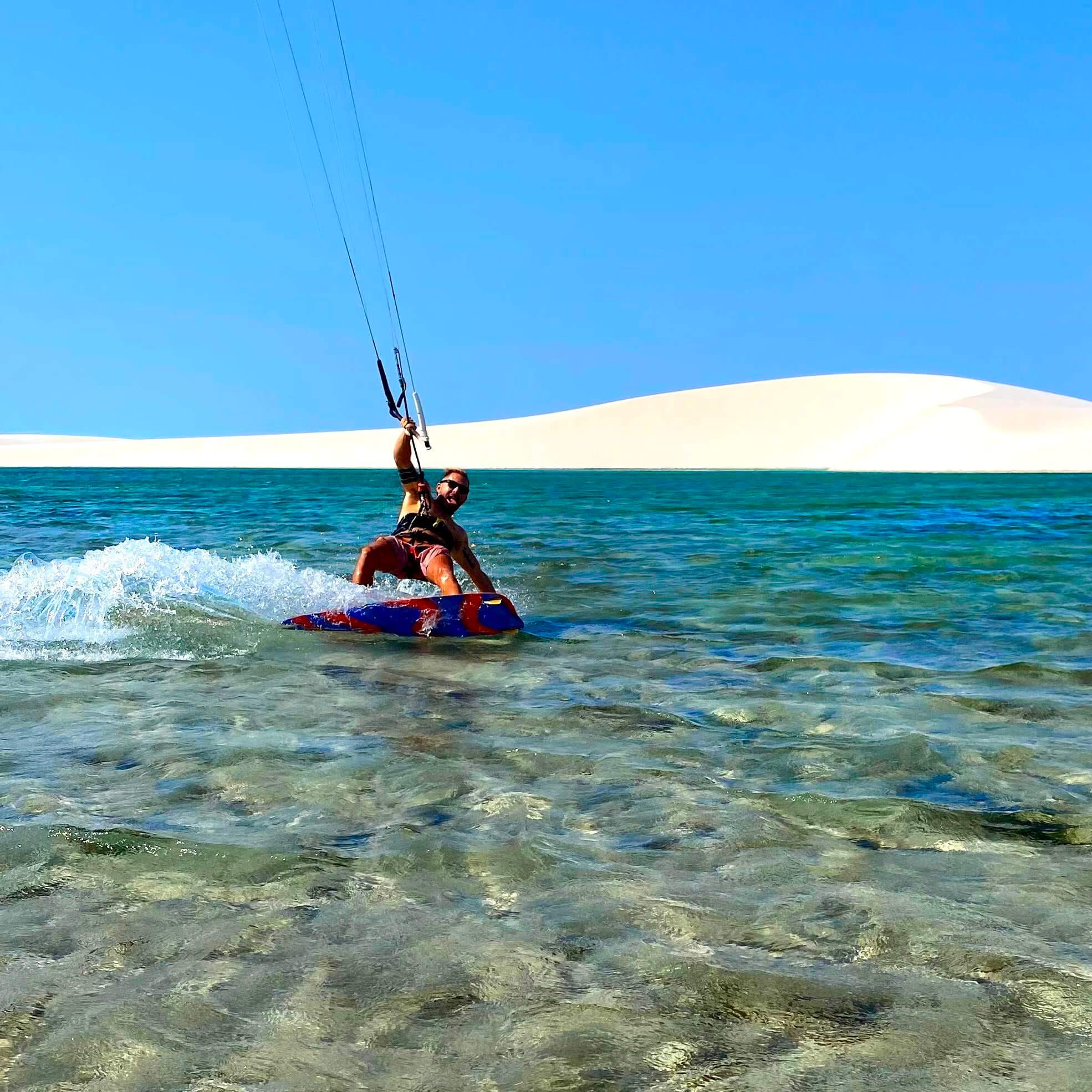 The Absolute KiteSurfing Paradise In The Lencois Maranhenses In Brazil The Absolute KiteSurfing Paradise In The Lencois Maranhenses In Brazil