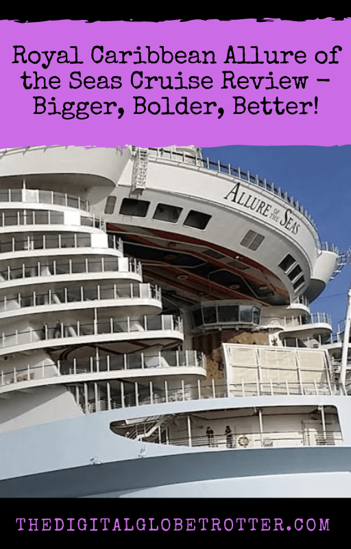 Royal Caribbean Allure of the Seas Cruise Review - cruise review, cruise ships, cruise holiday, cruise bookings, cruise itinerary, cruise deals, cruise packages, all inclusive cruise