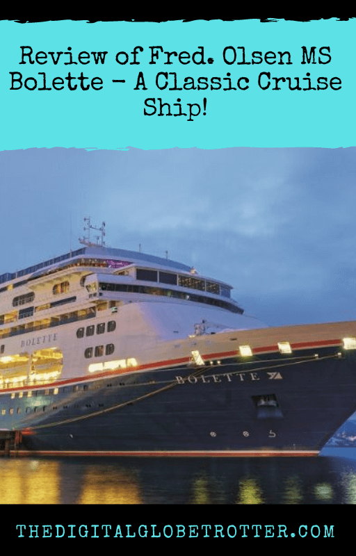 Review of Fred. Olsen MS Bolette - cruise review, cruise ships, cruise holiday, cruise bookings, cruise itinerary, cruise deals, cruise packages, all inclusive cruise